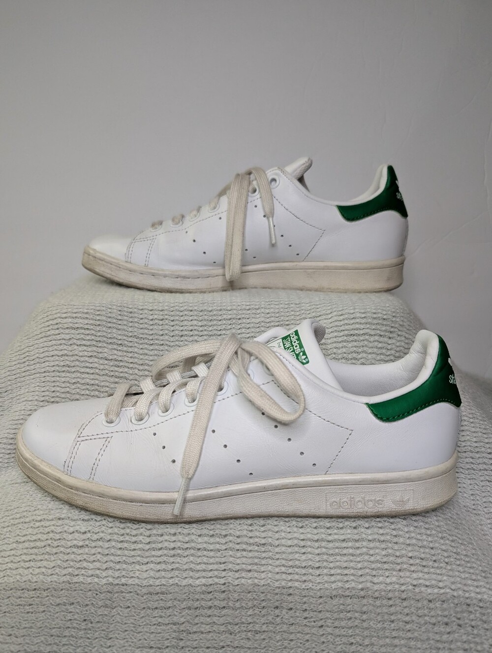 Adidas Stan Smith Women's Sneakers White Green 8